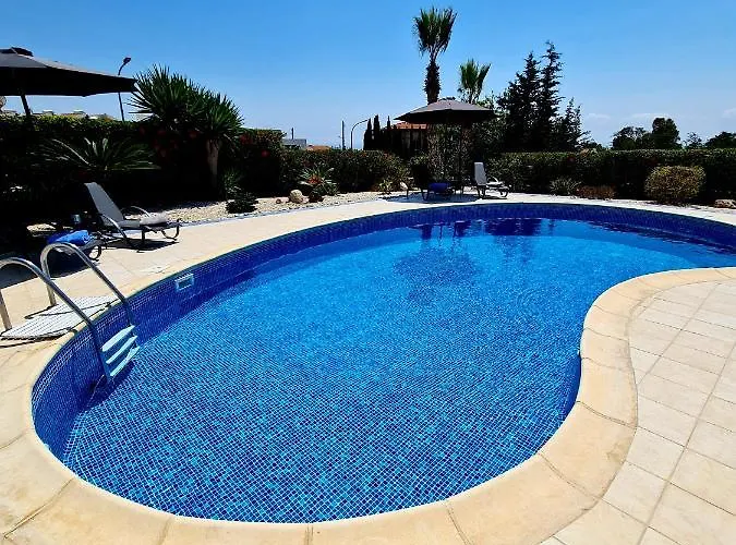 Villa Elysium, 3 Bedrooms, Pool, Sea View & Wifi Tala